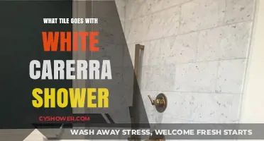 Perfect Tile Matches for a White Carrera Shower Design