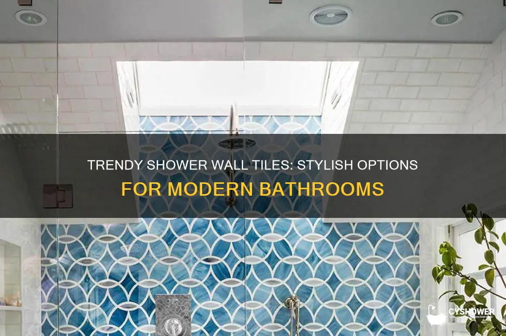 what tile is in style for shower walls