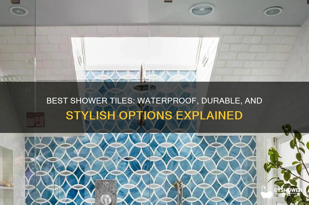 what tile is used in shower