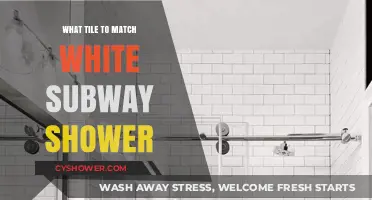 Perfect Tile Matches for White Subway Shower Walls: Stylish Ideas