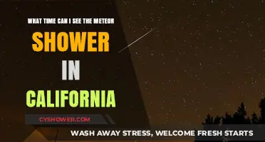 Best Time to Watch California's Meteor Shower: A Guide