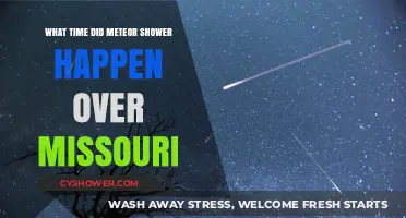 Missouri Meteor Shower: When Did the Celestial Spectacle Light Up the Sky?