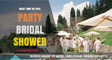 Perfect Timing for a Pool Party Bridal Shower: Tips & Ideas