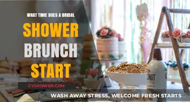 Perfect Timing for Bridal Shower Brunch: When to Begin Celebrating
