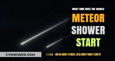 Double Meteor Shower Start Time: When and Where to Watch