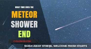 When Does the Meteor Shower End? A Stargazer's Guide