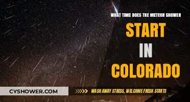Colorado Meteor Shower Start Time: When and Where to Watch