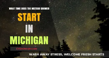 Michigan Meteor Shower Start Time: When and Where to Watch