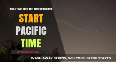 Pacific Time Meteor Shower Start Time: When to Watch