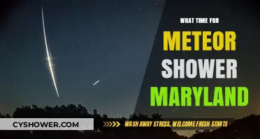 Best Time to Watch Meteor Showers in Maryland This Year