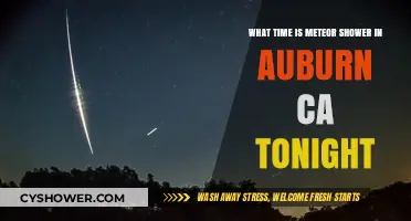 Auburn CA Meteor Shower Tonight: Start Time and Viewing Tips