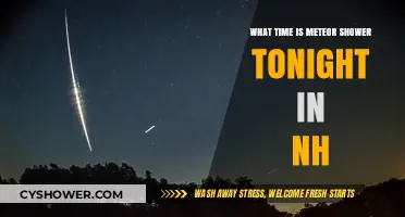 NH Meteor Shower Tonight: Best Viewing Time and Tips