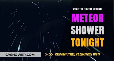 Geminid Meteor Shower Tonight: Peak Viewing Time and Tips