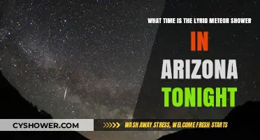 Lyrid Meteor Shower Arizona: Tonight's Peak Viewing Time Guide