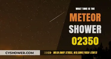 Catch the 2023 Meteor Shower at 2:35 AM: Guide & Tips