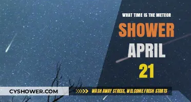 April 21 Meteor Shower: Best Time to Watch Shooting Stars