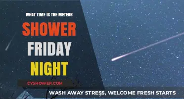 Friday Night Meteor Shower: Best Viewing Time and Tips