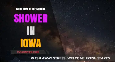 Iowa's Meteor Shower: Best Viewing Times and Tips for 2023
