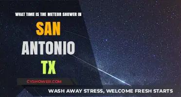 San Antonio Meteor Shower: When and Where to Watch