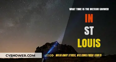 St. Louis Meteor Shower: Peak Viewing Time and Tips