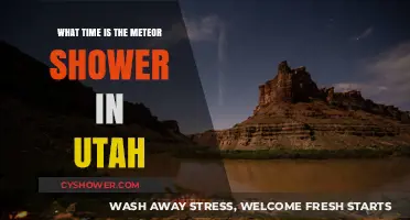 Utah's Meteor Shower: Best Viewing Times and Locations