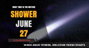 June 27 Meteor Shower: Best Time to Watch Shooting Stars