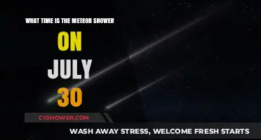 July 30 Meteor Shower: Best Time to Watch Shooting Stars