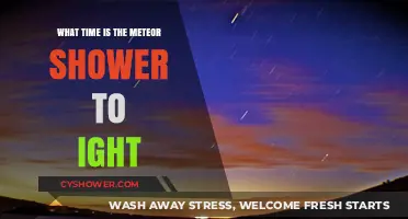 Tonight's Meteor Shower: Best Viewing Time and Tips