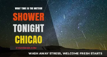 Chicago's Night Sky: Meteor Shower Viewing Time Tonight