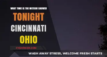 Cincinnati Meteor Shower Tonight: Best Viewing Time and Tips