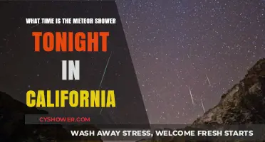 California's Meteor Shower Tonight: Best Viewing Time and Tips