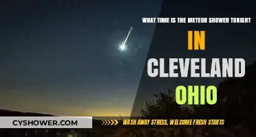 Cleveland's Meteor Shower Tonight: Start Time and Viewing Tips
