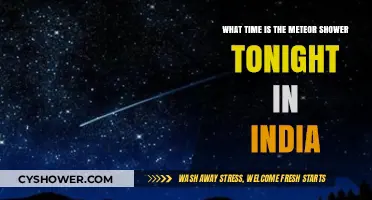Meteor Shower Tonight in India: Timing and Viewing Tips