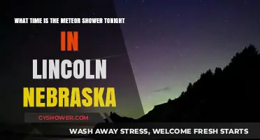 Lincoln's Night Sky: Meteor Shower Viewing Time Tonight