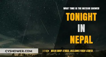 Nepal's Night Sky: Meteor Shower Viewing Time Tonight