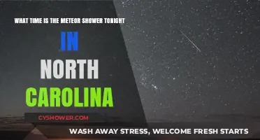 North Carolina Meteor Shower Tonight: Best Viewing Time and Tips
