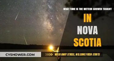 Nova Scotia's Meteor Shower Tonight: Start Time and Viewing Tips