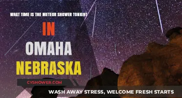 Omaha's Night Sky: Meteor Shower Viewing Time Tonight