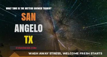 San Angelo TX Meteor Shower Tonight: Start Time and Viewing Tips