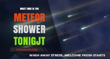 Tonight's Meteor Shower: Best Viewing Time and Tips