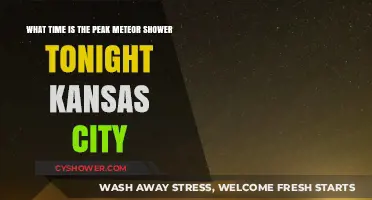 Kansas City's Peak Meteor Shower Time Tonight: Don't Miss It!