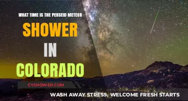 Perseid Meteor Shower Viewing Time in Colorado: A Celestial Guide