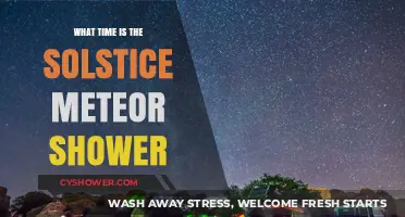 Solstice Meteor Shower: When and Where to Watch the Celestial Show