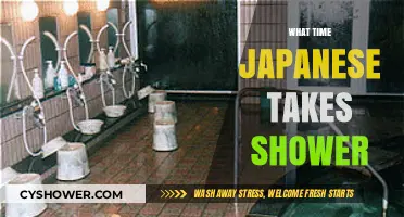 Japanese Shower Habits: When Do They Typically Bathe?