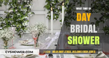 Best Time of Day for a Bridal Shower: Tips and Ideas