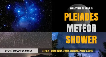 When to Spot the Pleiades Meteor Shower Each Year