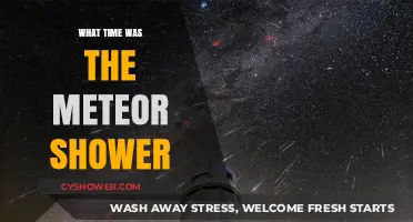 When to Watch: Meteor Shower Timing and Peak Hours