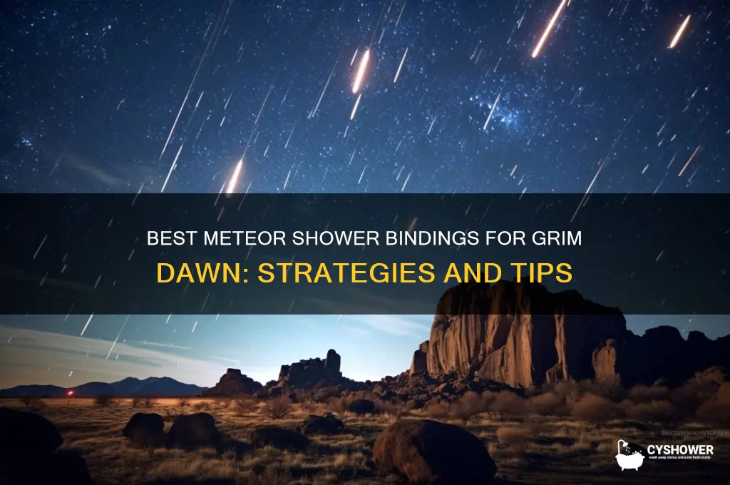 what to bind to meteor shower grim dawn