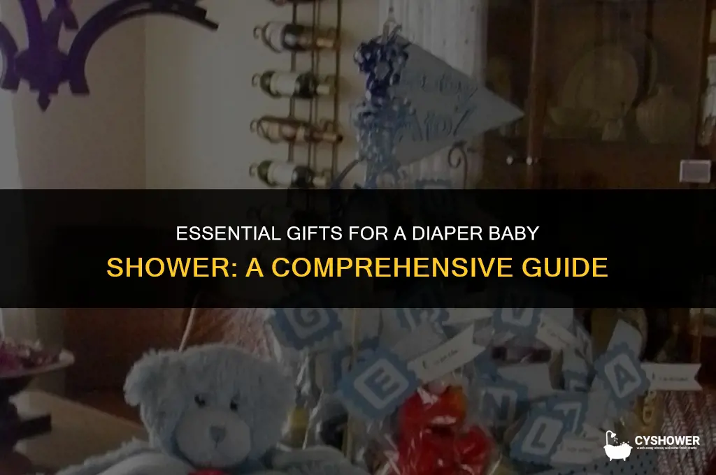 what to bring to a diaper baby shower