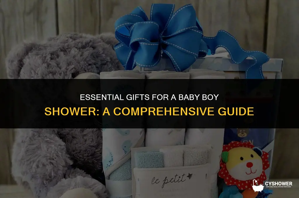 what to bring to baby shower for boy